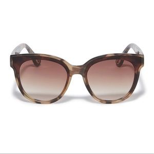 LELE SADOUGHI TORTOISE BROOKLYN SUNGLASSES